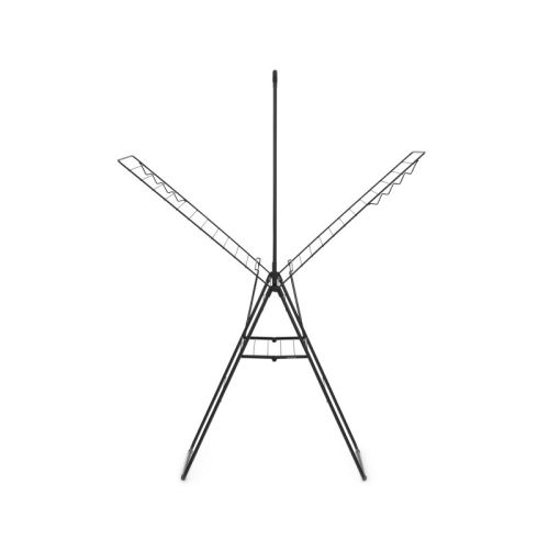 SECHOIR HangOn 25m PORTANT A CINTRES MATT BLACK BRABANTIA