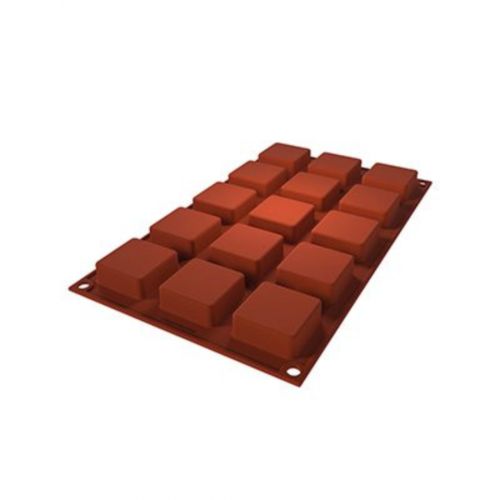MAURESQUE SQUARE -SILICONE MOULE N15  40X40H16MM SILIKOMART
