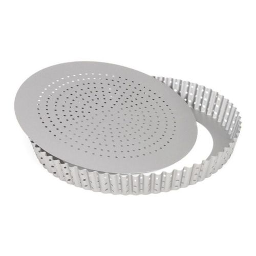 MOULE A TARTE PERFOREE FOND AMOVIBLE 24CM PATISSE