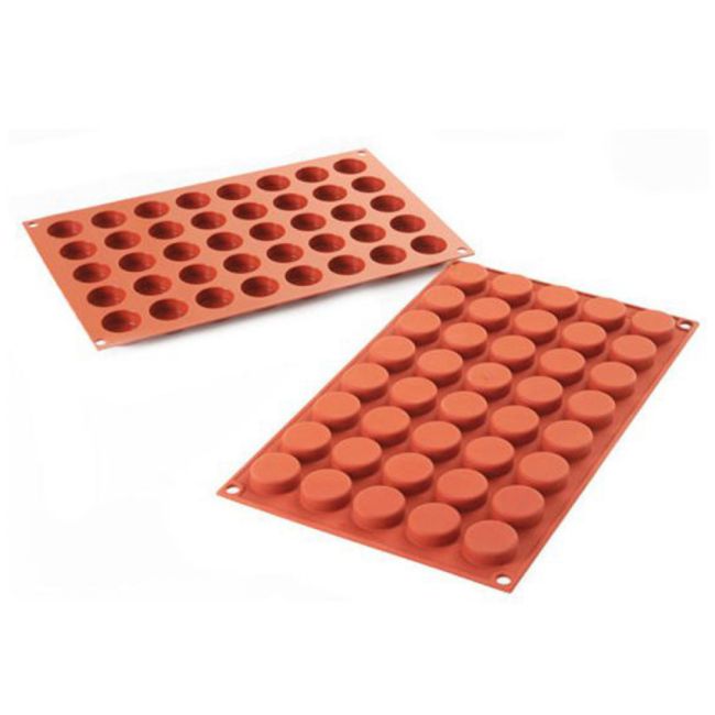 SF180 - TERRACOTTA SILICONE MOULE N.40 PASTILLE SILIKOMART