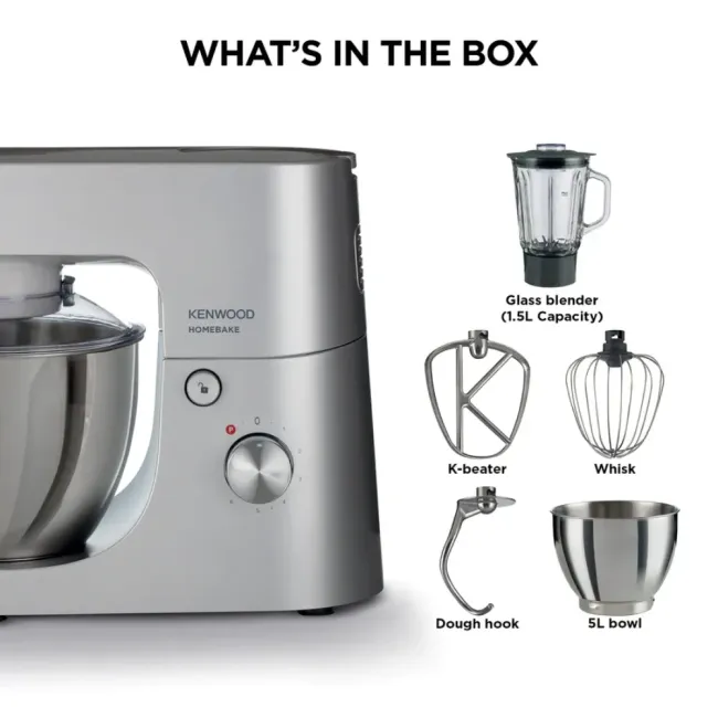 Kitchen Machine + Bol blender 6 vitesses, 1000 W, 5 L Kenwwod