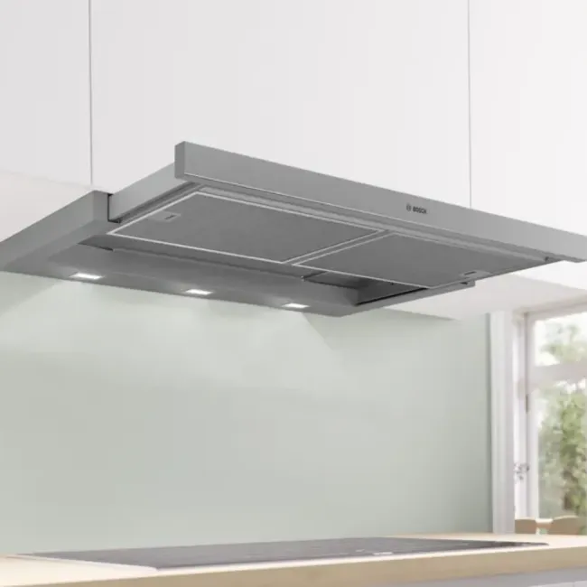 HOTTE TELESCOPIQUE 90CM ARGENTE METALLIQUE BOSCH