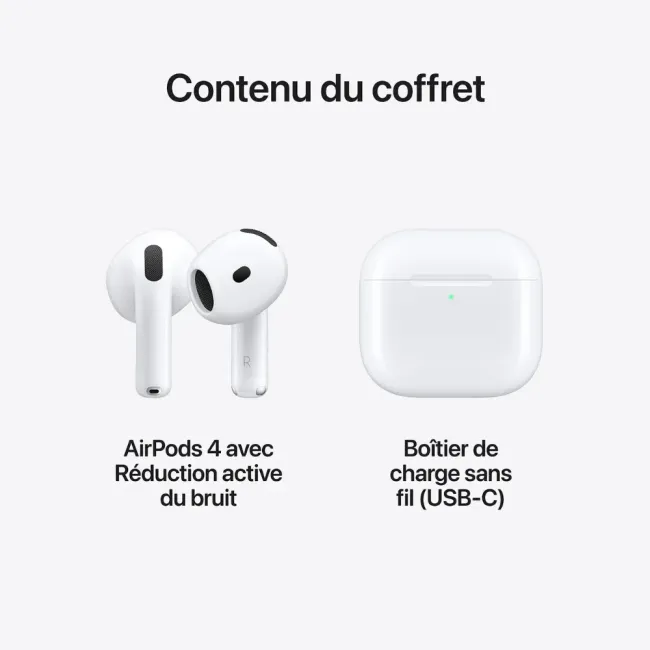 AIRPODS 4 WITH ACTIVE NOISE CANCELLATION APPLE