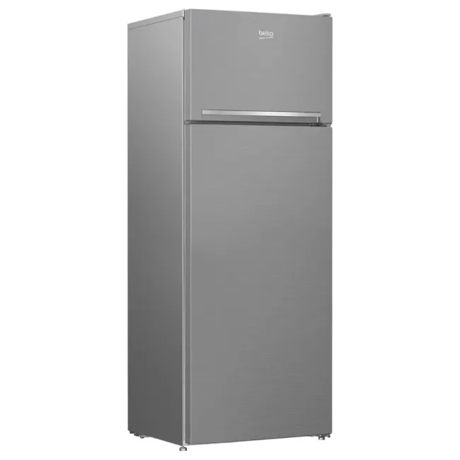 REFRIGERATEUR FROST 2P 240L ARGENT BROSSE CLASSE A+ BEKO