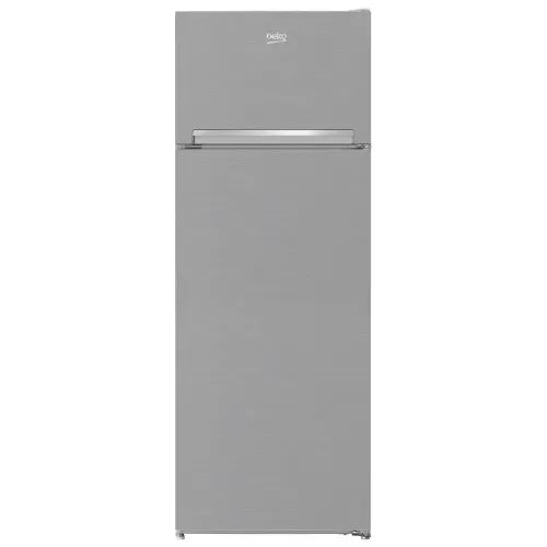 REFRIGERATEUR FROST 2P 240L ARGENT BROSSE CLASSE A+ BEKO
