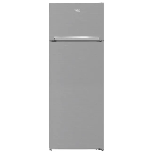 REFRIGERATEUR FROST 2P 240L ARGENT BROSSE CLASSE A+ BEKO