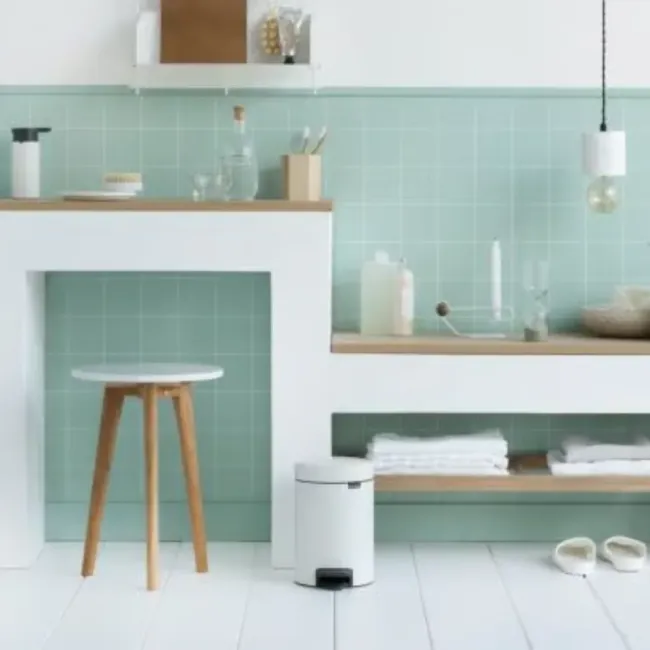 Poubelle à Pedale NewIcon 3L Bin white BRABANTIA