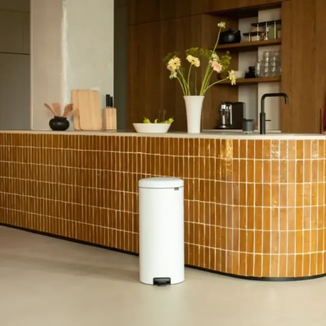 Poubelle à Pedale NewIcon 30L Bin white BRABANTIA