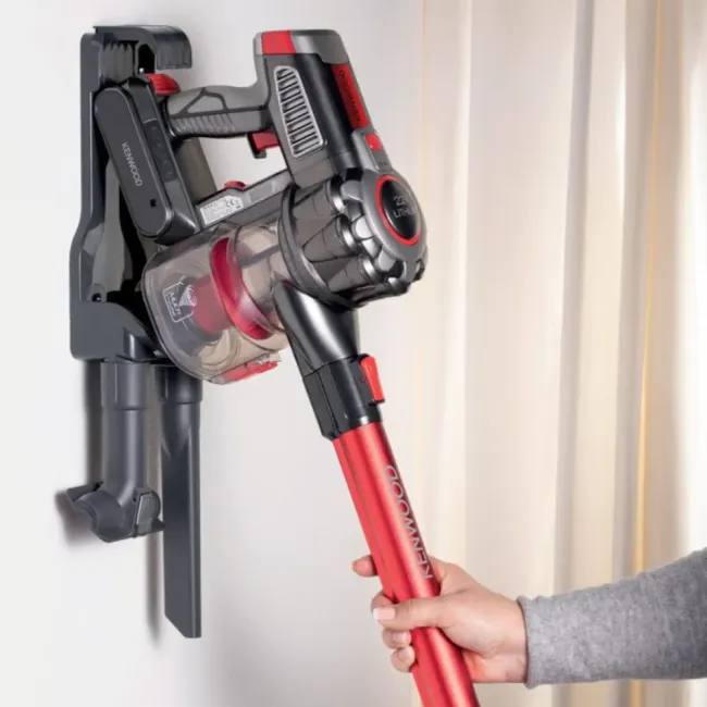 Aspirateur balai sans fil 2 en 1 Rouge Kenwood