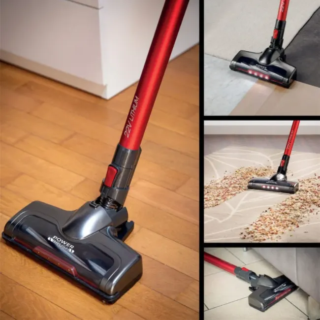 Aspirateur balai sans fil 2 en 1 Rouge Kenwood