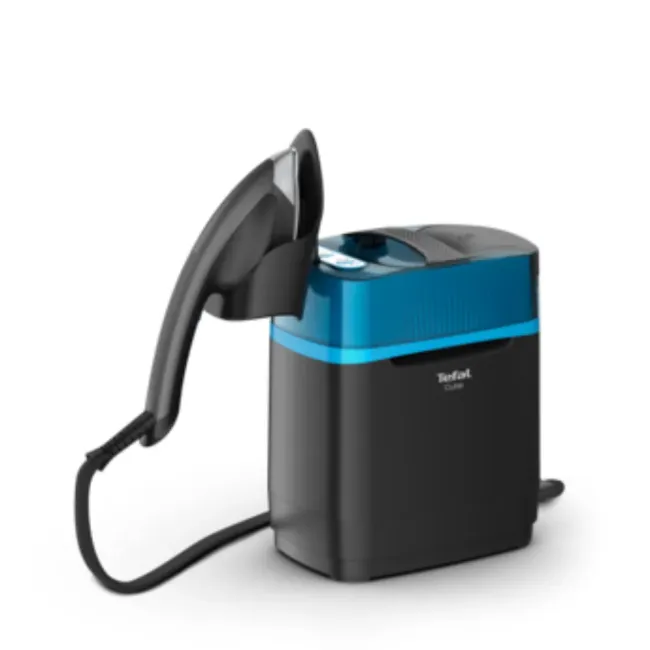 DEFROISSEUR VAPEUR POLYVALENT CUBE 1.1L 2170W NOIR/BLUE TEFAL