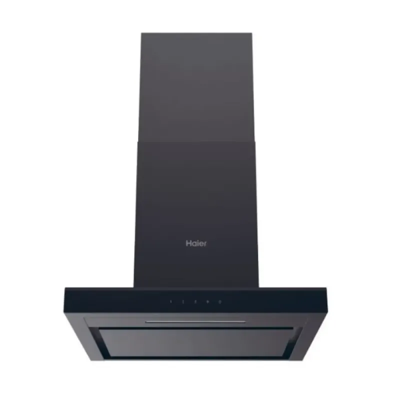 HOTTE CHEMINEE I-Clean série 4 Verre Noir 90 cm A+HAIER