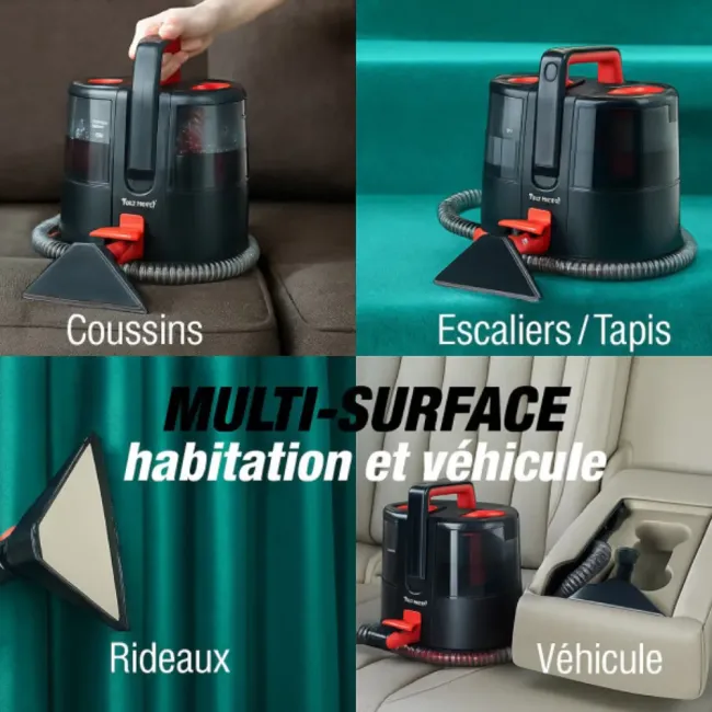 NETTOYEUR / DETACHEUR ROUGE/ NOIR TECHWOOD