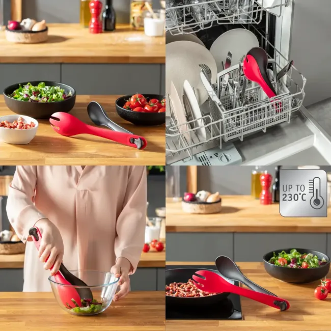 COUVERT SALADE NOIR INGENIO K2060614 TEFAL