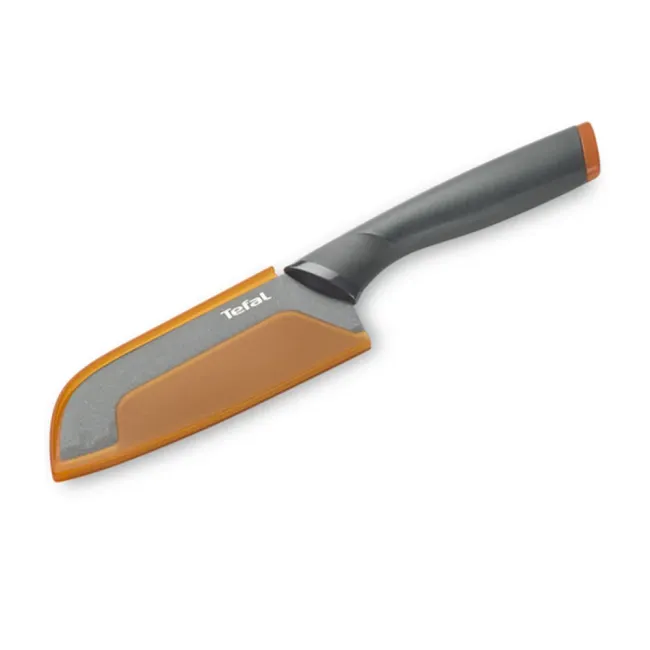 COUTEAU SANTOKU 12CM +COUV FRESH KITCHEN TEFAL