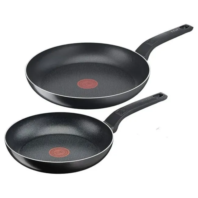 SET 2 POELES 24+28 CM SUPER COOK TEFAL