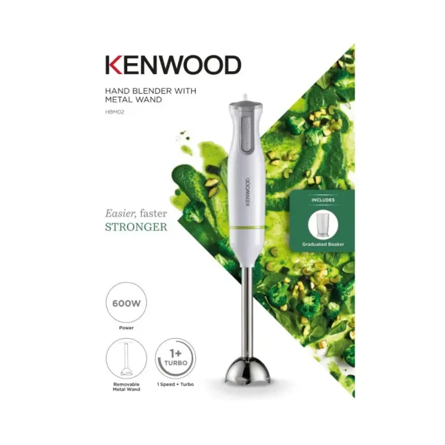 Mixeur plongeant pied métal 600 W Kenwood