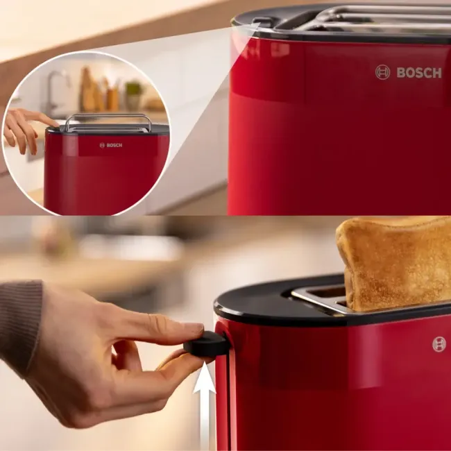 TOASTER COMPACT MY MOMENT ROUGE BOSCH