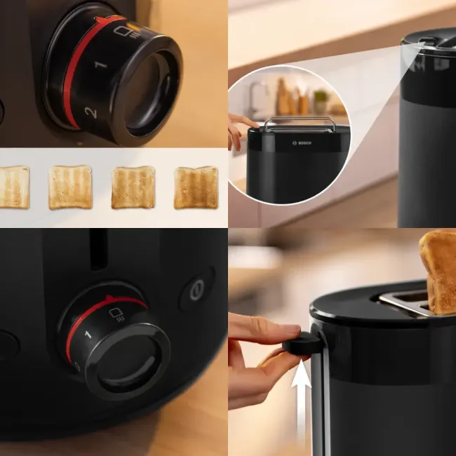 TOASTER COMPACT MY MOMENT NOIR BOSCH