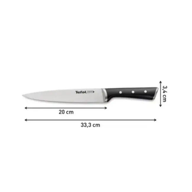 COUTEAU SLICING 20CM ICE FORCE TEFAL