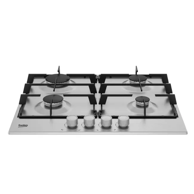 TABLE DE CUISSON 4F 60CM INOX BEKO