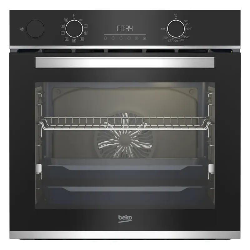 FOUR ENCASTRABLE + VAPEUR 60CM 9P INOX BEKO