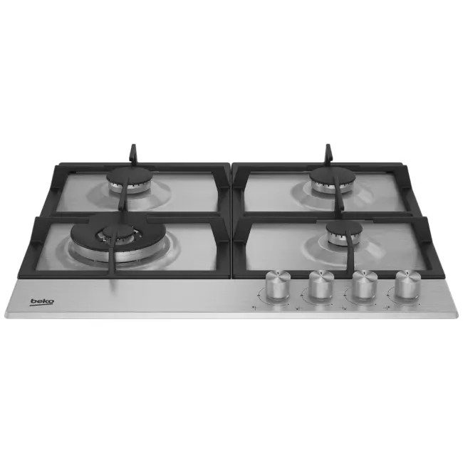 TABLE DE CUISSON 4F AVEC WOK 60CM INOX BEKO