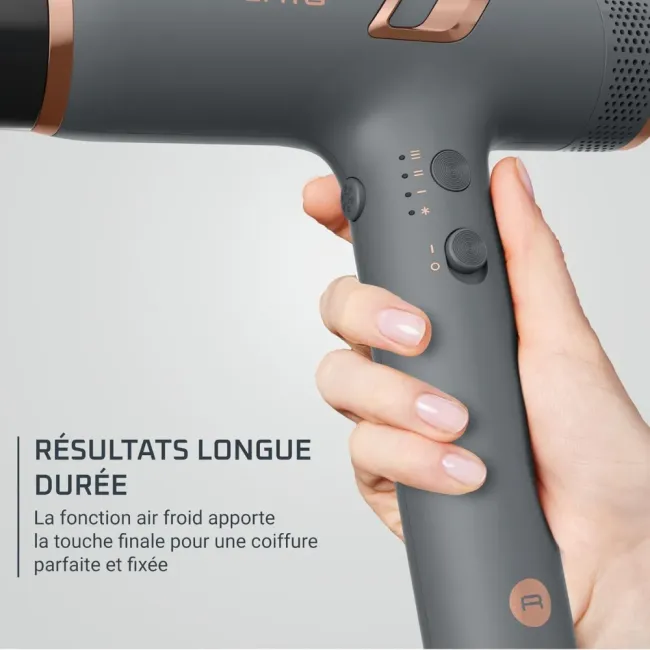 SECHE CHEVEUX MAESTRIA NANO ULTIMATE EXPERIENCE 266KM/H GRIS ROWENTA