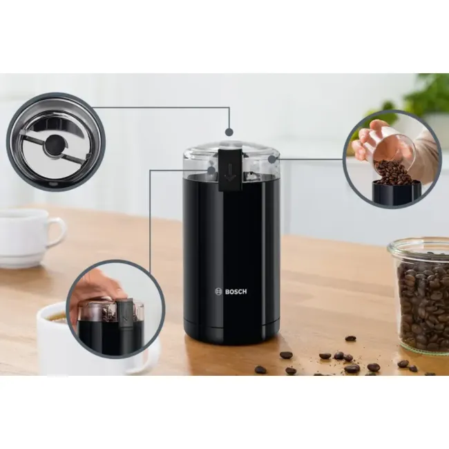 DUO MOULIN TSM6A013B + KITCHEN MACHINE MUMS2EB01 NOIR BOSCH