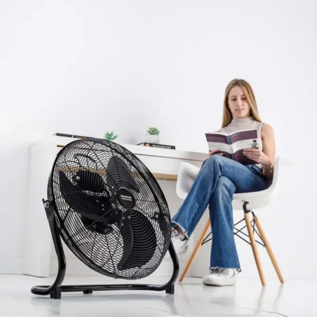 VENTILATEUR SIROCCO 18 NOIR TAURUS
