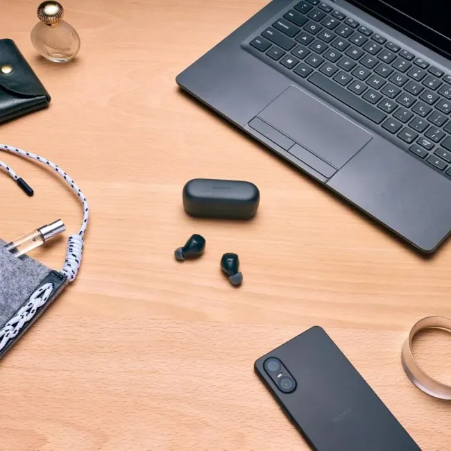 EARBUDS TRULY WIRELESS BLACK SONY
