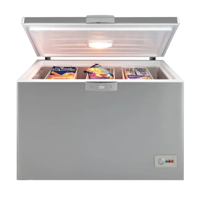 CONGELATEUR COFFRE SILVER 400L BEKO