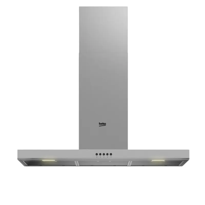 HOTTE DECORATIVE 90CM INOX BEKO