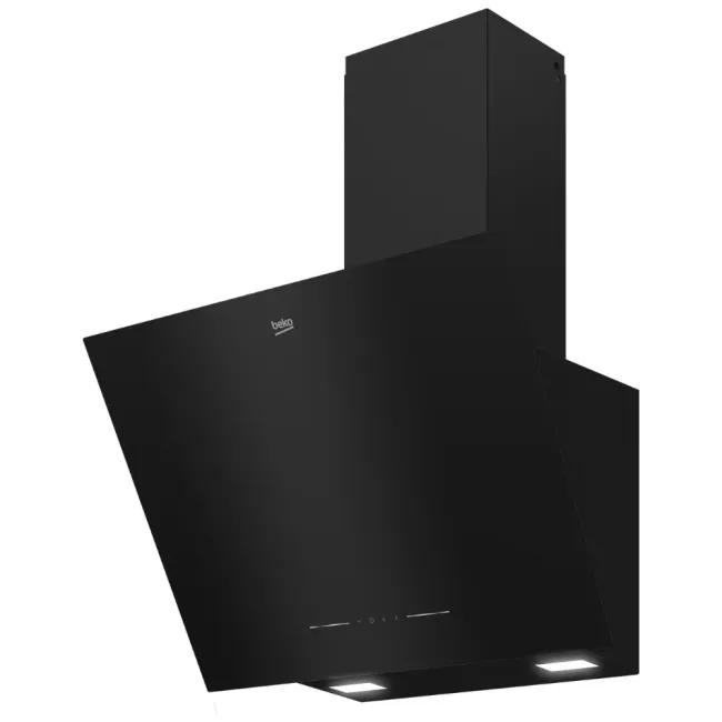 HOTTE DECORATIVE INCLINE 60CM NOIR BEKO