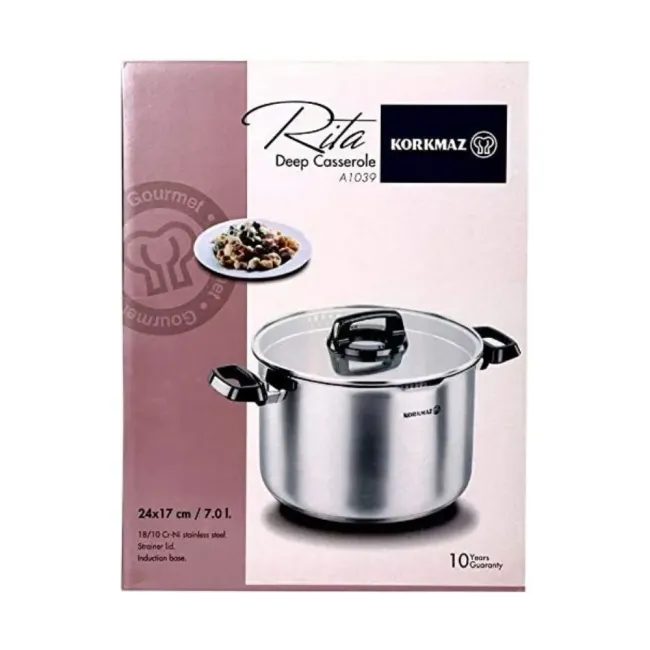 MARMITE INOX 24*17  7L RITA