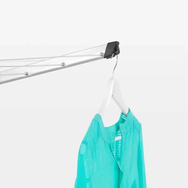 SECHOIR Essential, 50 m Metallic Grey BRABANTIA