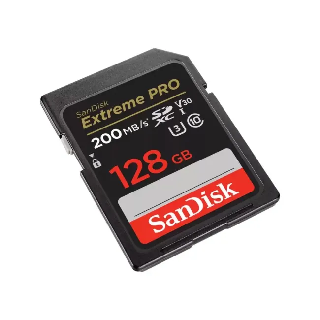 CARTE MEMOIRE SD EXTREME PRO 128GB SANDISK