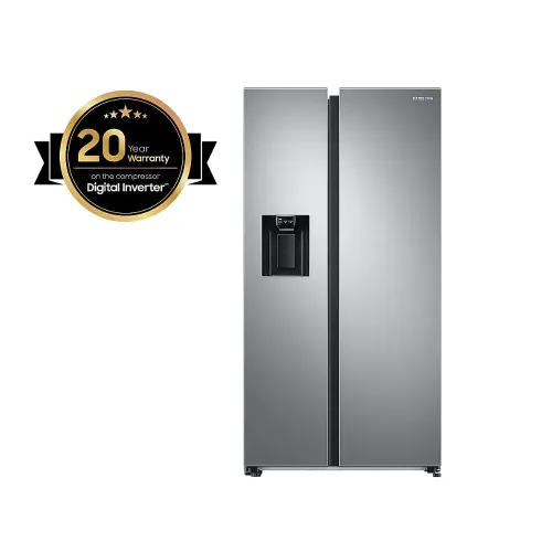 REFRIGERATEUR SIDE BY SIDE 617L GRIS SAMSUNG
