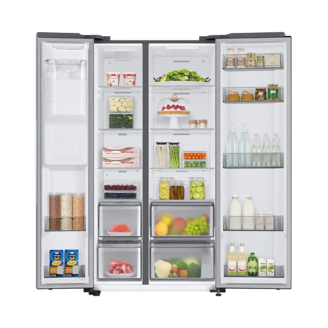 REFRIGERATEUR SIDE BY SIDE 617L GRIS SAMSUNG