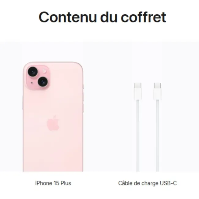 iPhone 15 Plus 256GB Pink APPLE