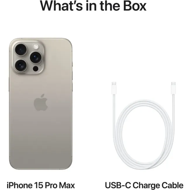 iPhone 15 Pro Max 512GB Natural Titanium APPLE