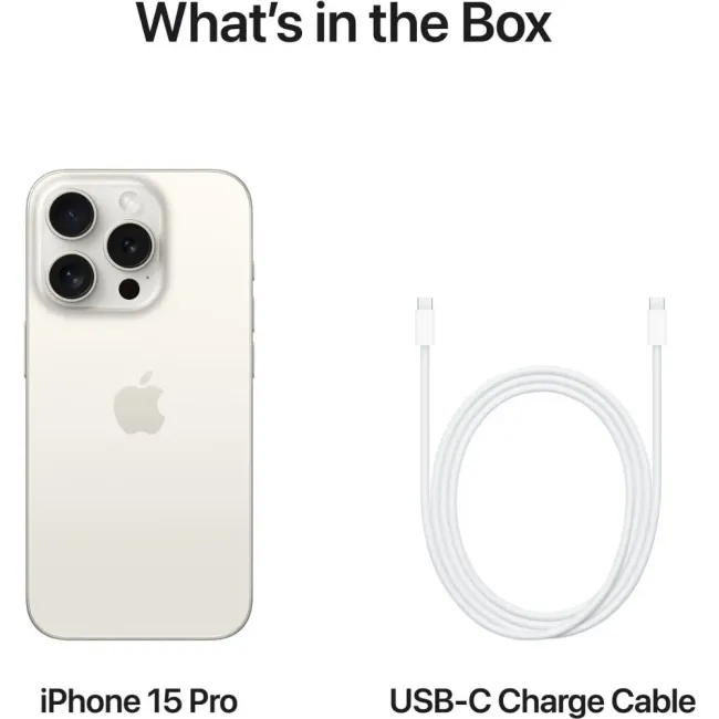 iPhone 15 Pro 1TB White Titanium APPLE