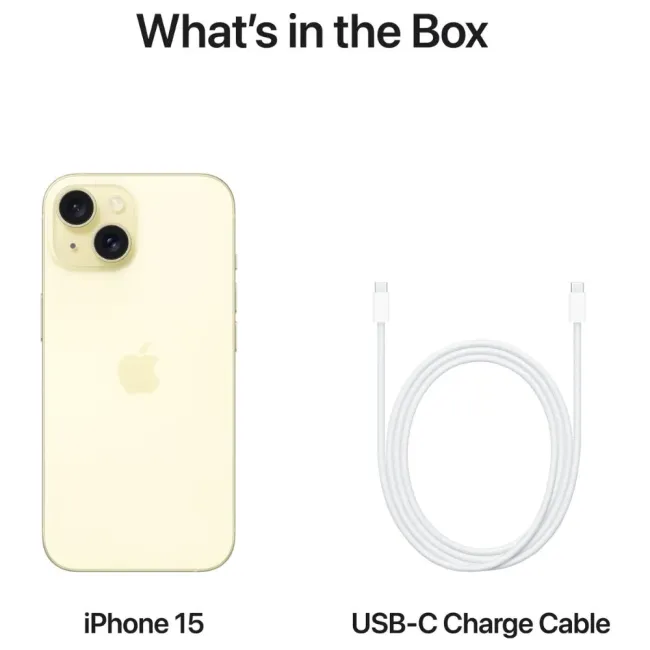 iPhone 15 256GB Yellow APPLE