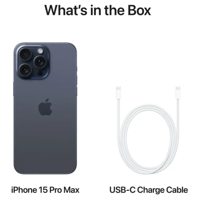 iPhone 15 PRO MAX 512GB BLEU TITANIUM APPLE
