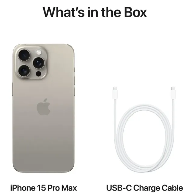 iPhone 15 Pro Max 1TB Natural Titanium APPLE