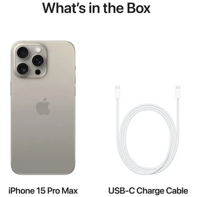 iPhone 15 Pro Max 256GB Natural Titanium APPLE