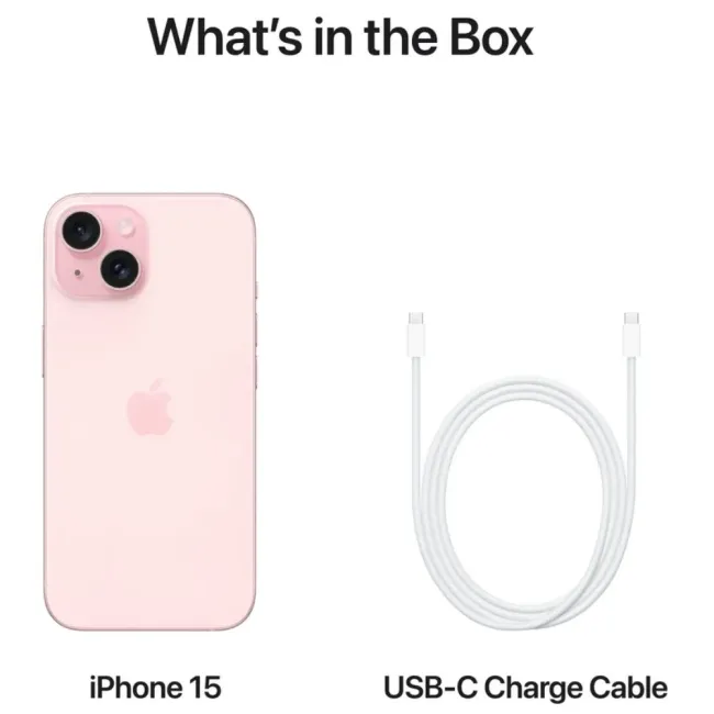 iPhone 15 128GB Pink APPLE