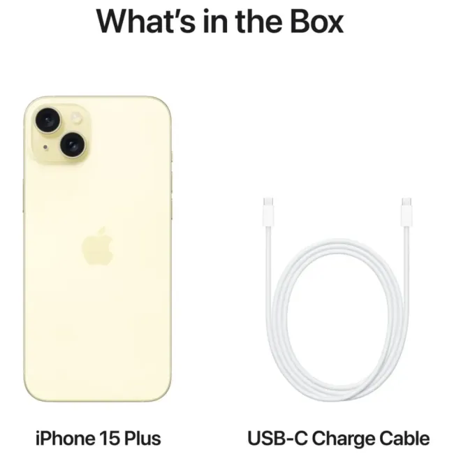 iPhone 15 Plus 256GB Yellow APPLE