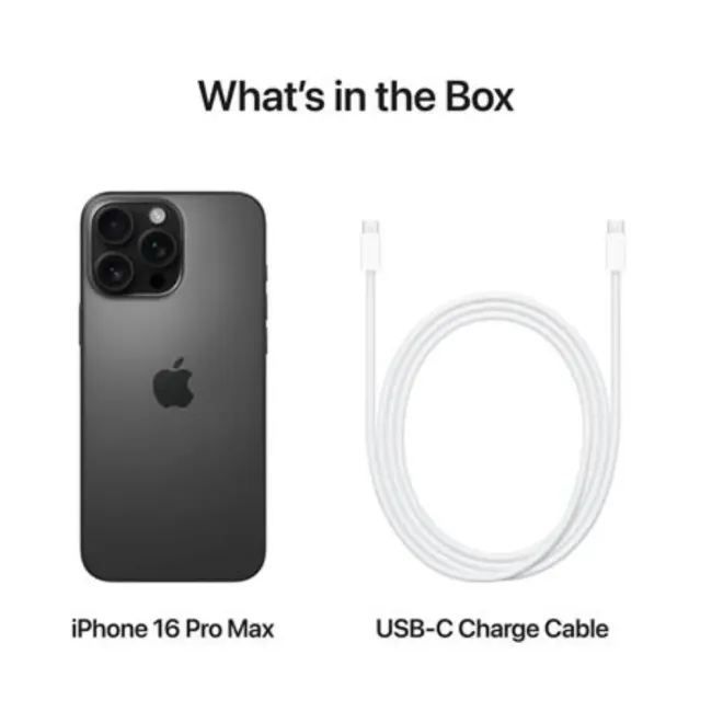 iPhone 16 Pro Max Black Titanium 512GB APPLE