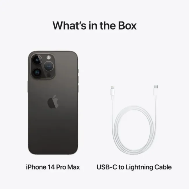iPhone 14 Pro Max 128GB Space Black APPLE
